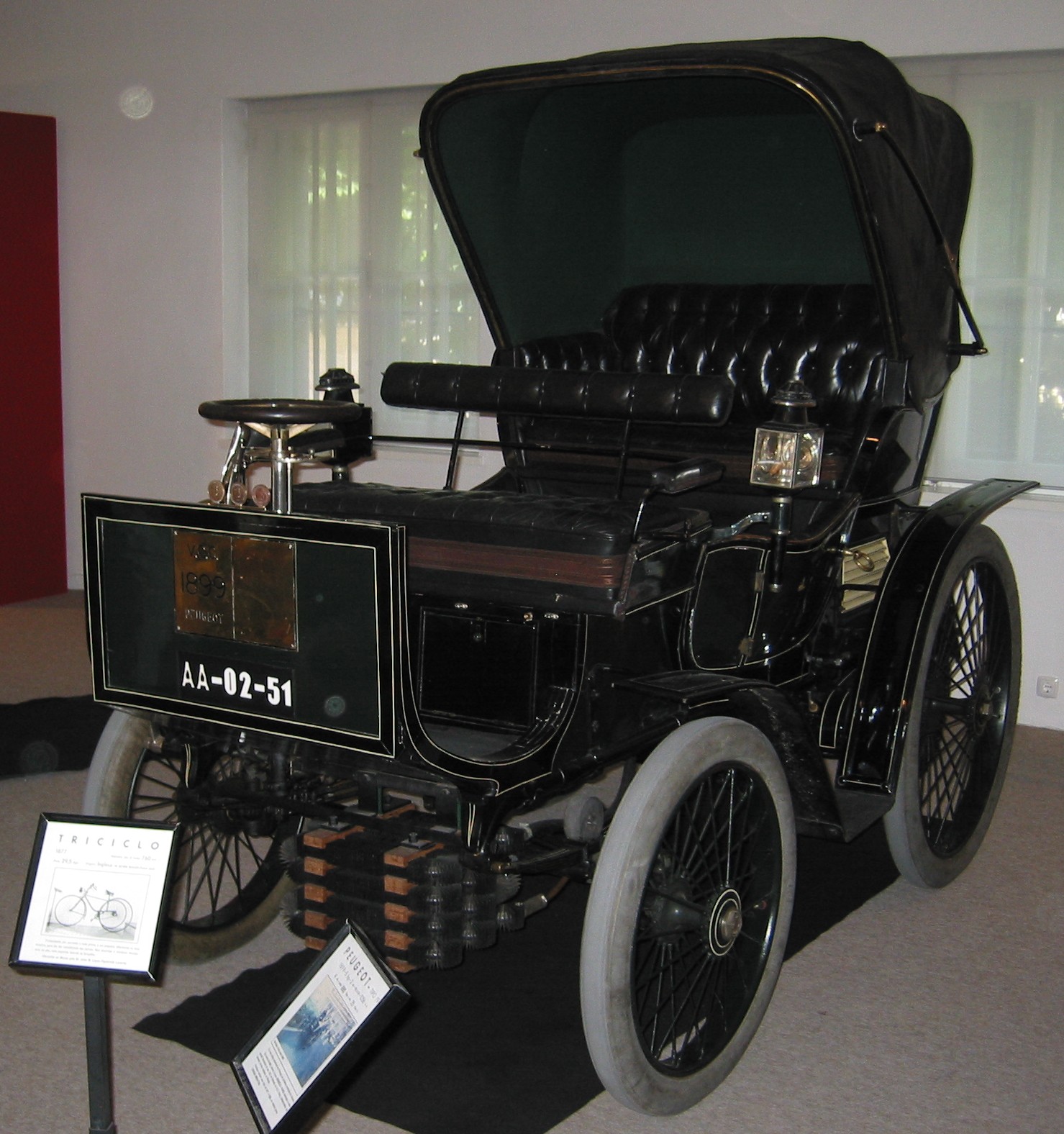 noire avg Peugeot Typ 19 1899