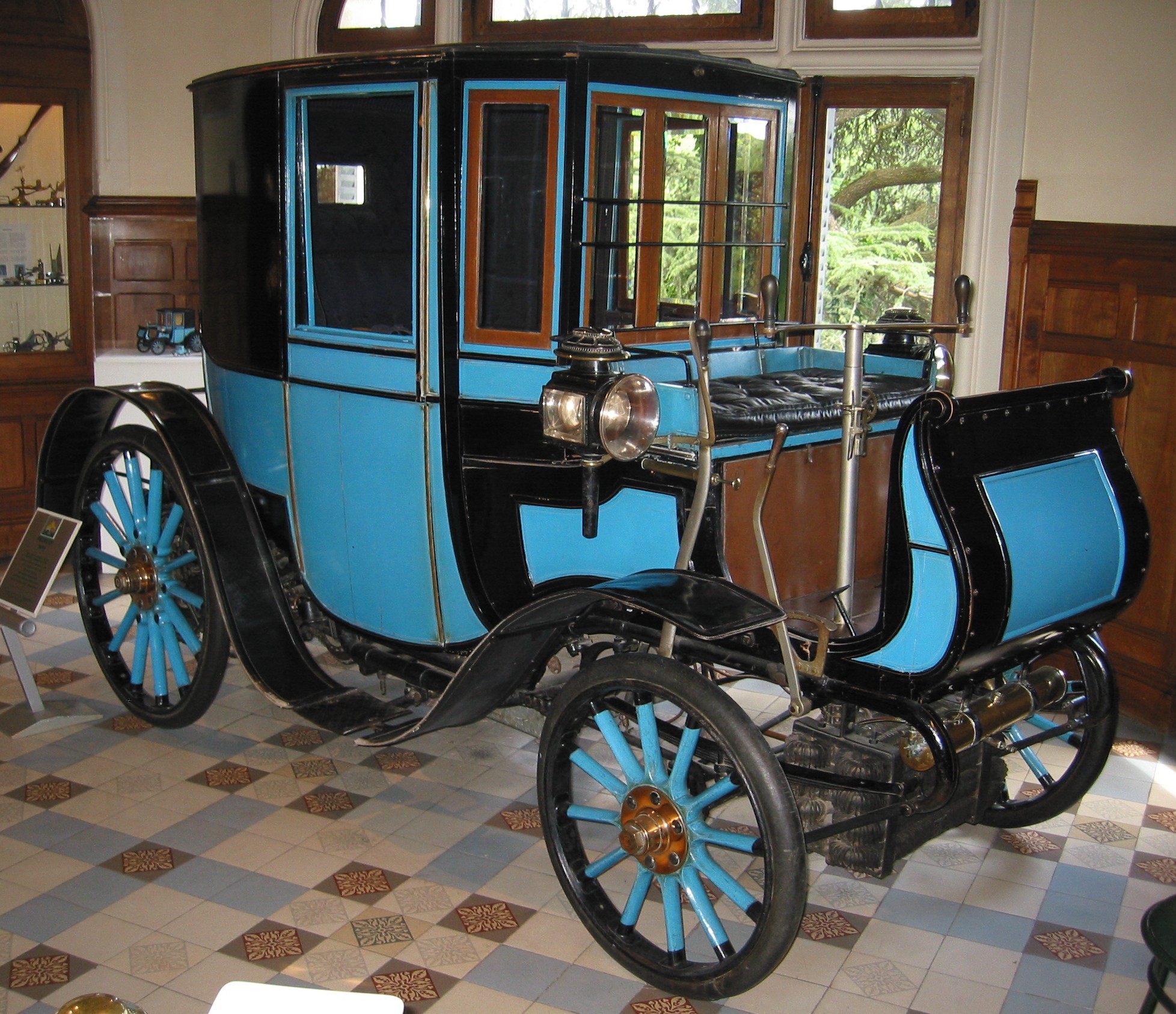 bleue avd Peugeot Typ 27 1899