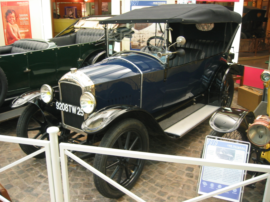 bleue avg Peugeot Type 163 Torpedo 1921